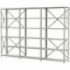 British Standard Steel Bolted Shelving System - Triple Bay - 5 levels