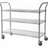 Chrome Wire General Purpose Trolley SD-ECET1824-3 H1060mm x W610mm x D460mm 3 Levels