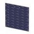 Louvre Panel - Wall Mounted H450mm x W450mm Blue