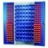 Louvre Panel Cabinet PLUS 60 x TC1 Red, 60 x TC2 Red and 60 x TC3 Blue Bins - SD-13070