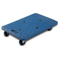 Blue plastic dolly