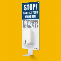 Wall Mounted Touchless Sensor-Operated Hand Sanitiser Station
