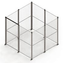 Mesh security cage