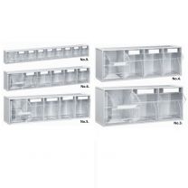 Clearbox Tilt Bins - Various Size Options Storage Bins