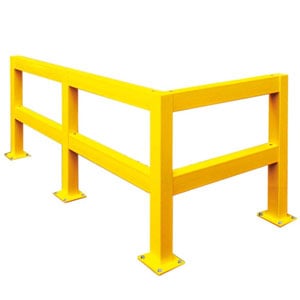 Steel safety barriers