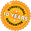 10 year structural guarantee