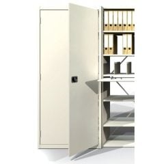 Double Doors for FineLine Delta Edge Shelving System - Code RFDDOOR01850-1000