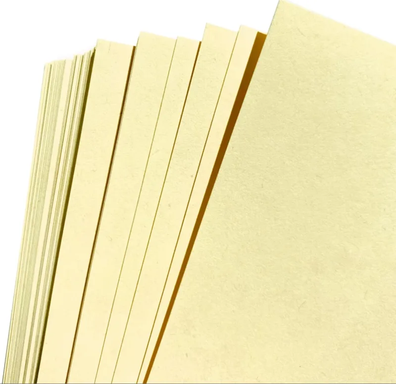 Conservation cream manilla board