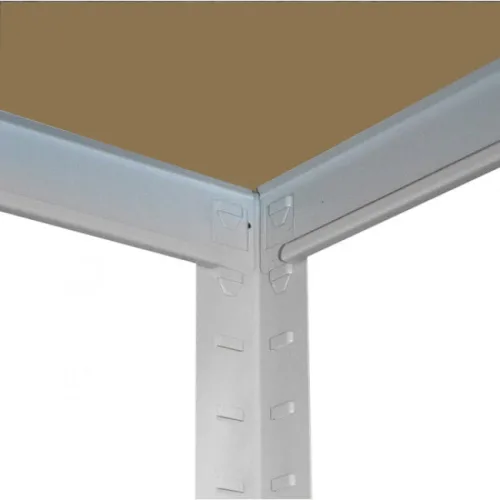 Rax Value Steel Shelving - Smoke White with MDF Shelves - Image 3