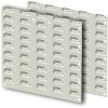 Louvre panel for pick bins